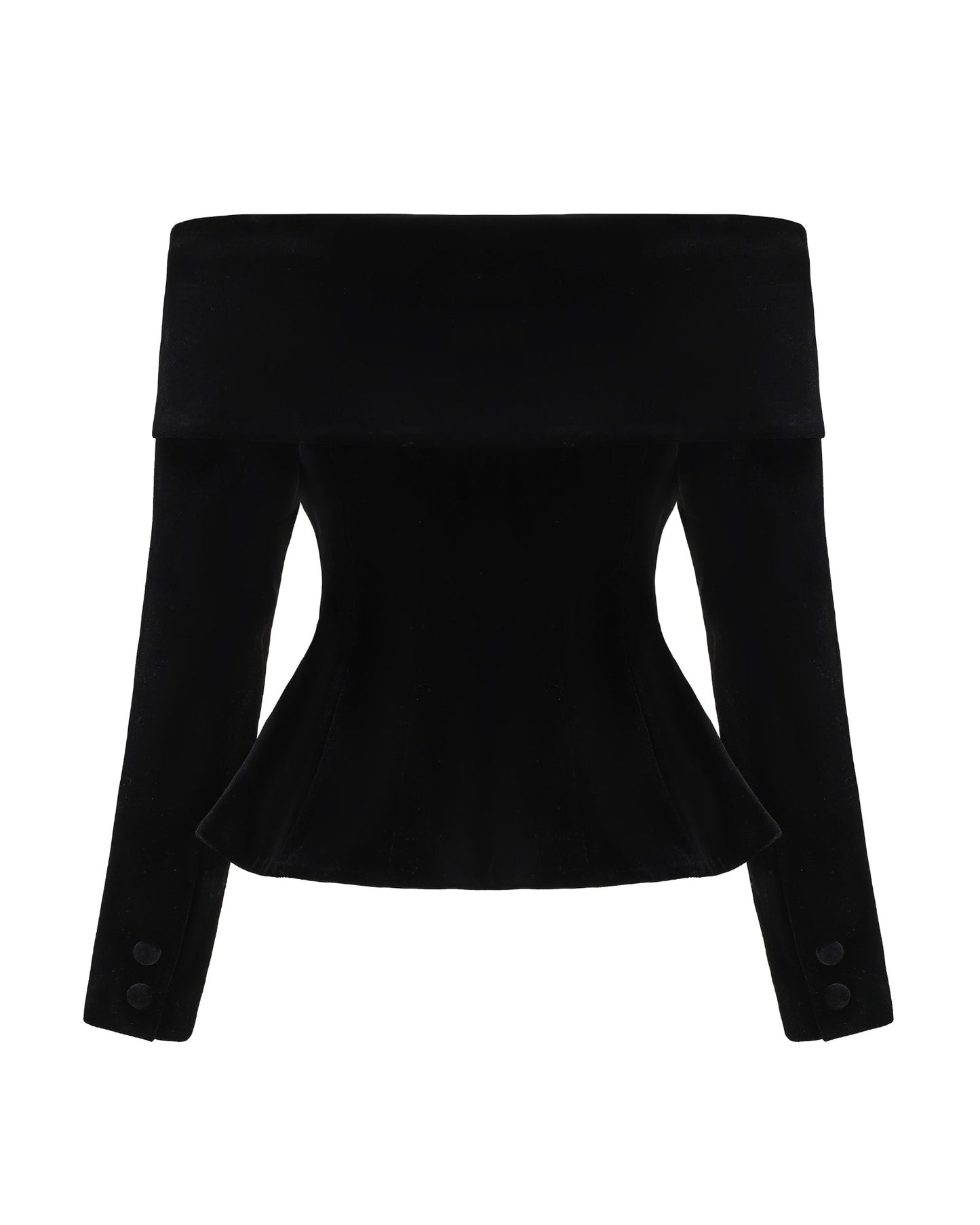 Blaire Velvet Top (Black)
