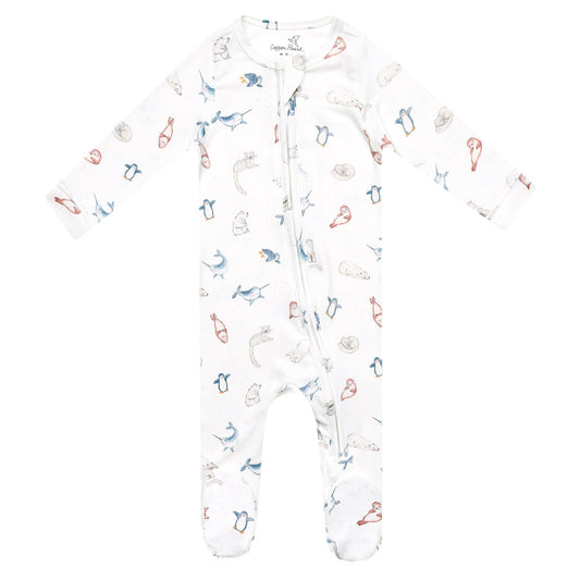 Zip-Up Footie Pajama - Arctic Wonder