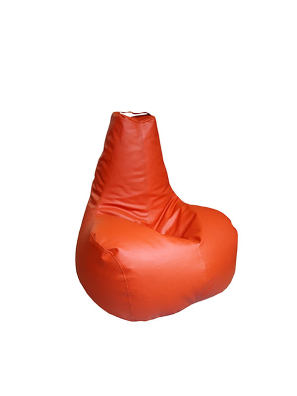 Leather Long chair - Orange