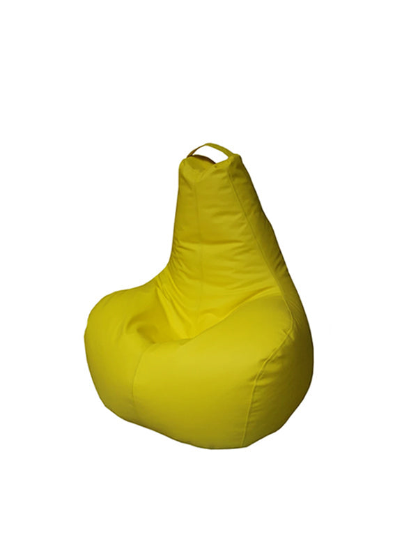 Leather Long chair - Yellow