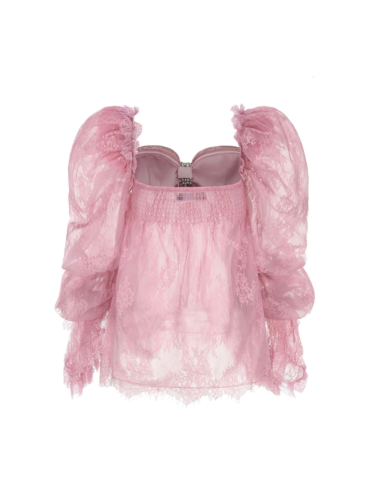 Bianca Lace Dress (Pink/Purple) (Final Sale)