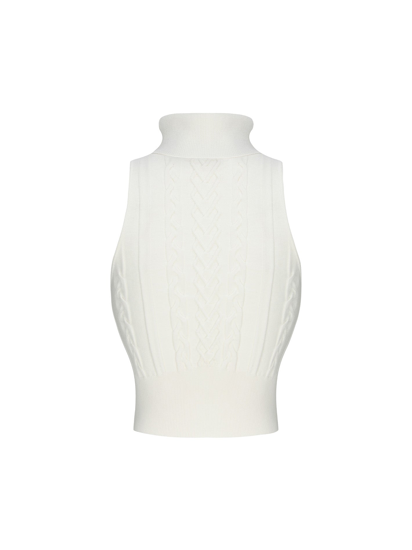 Janelle Knit Top (White) (Final Sale)