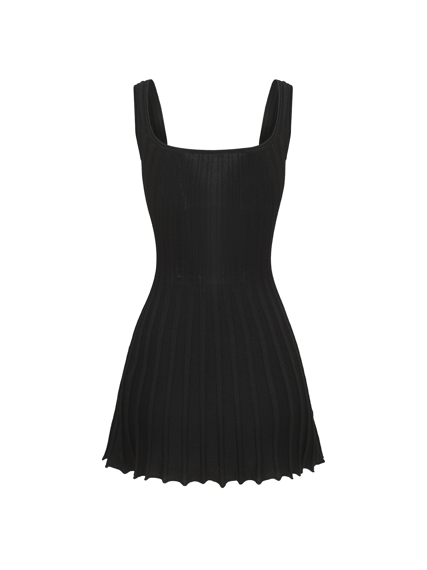 Janelle Knit Dress (Black) (Final Sale)