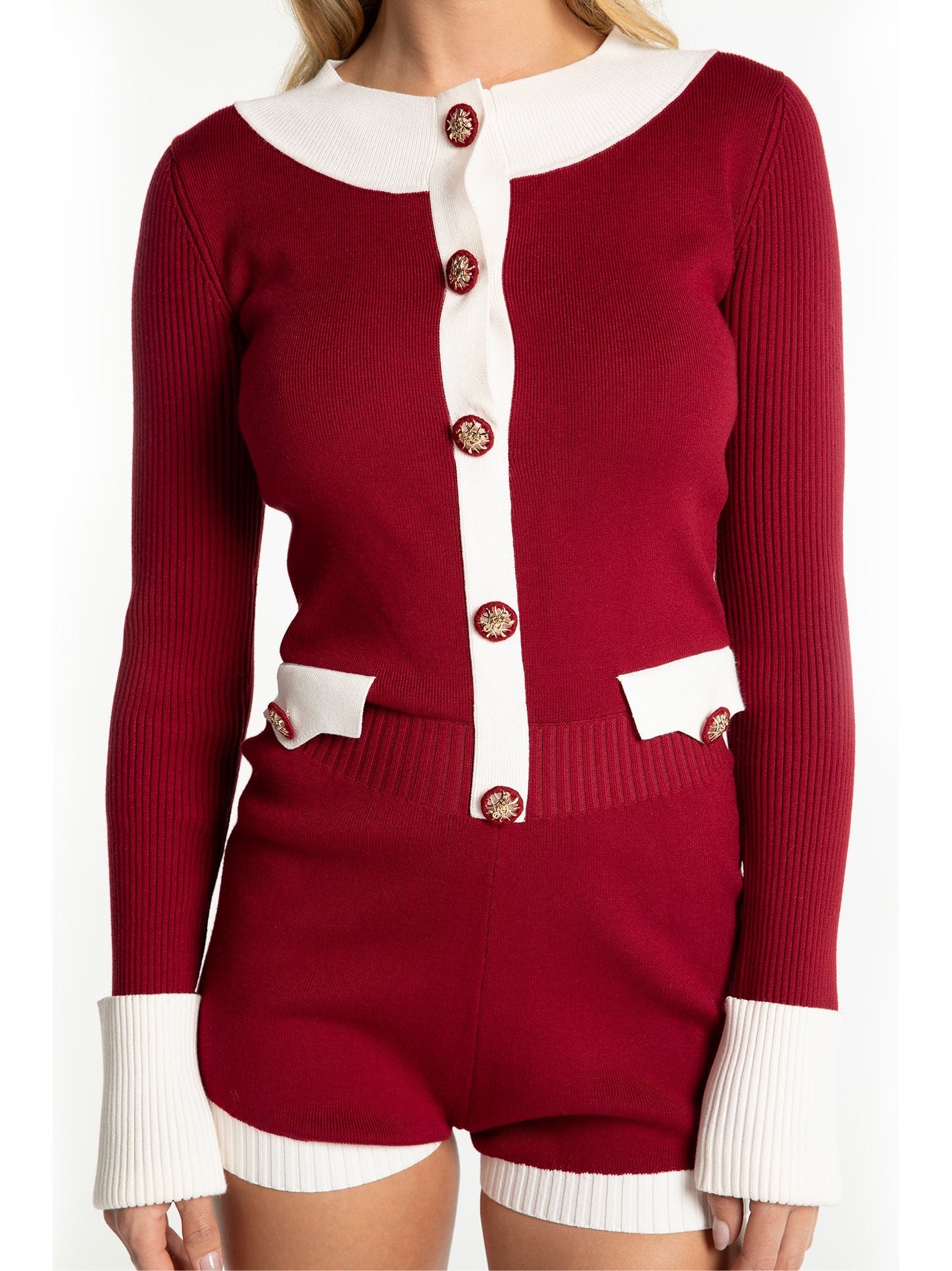 Francesca Jumpsuit (Red) (Final Sale)