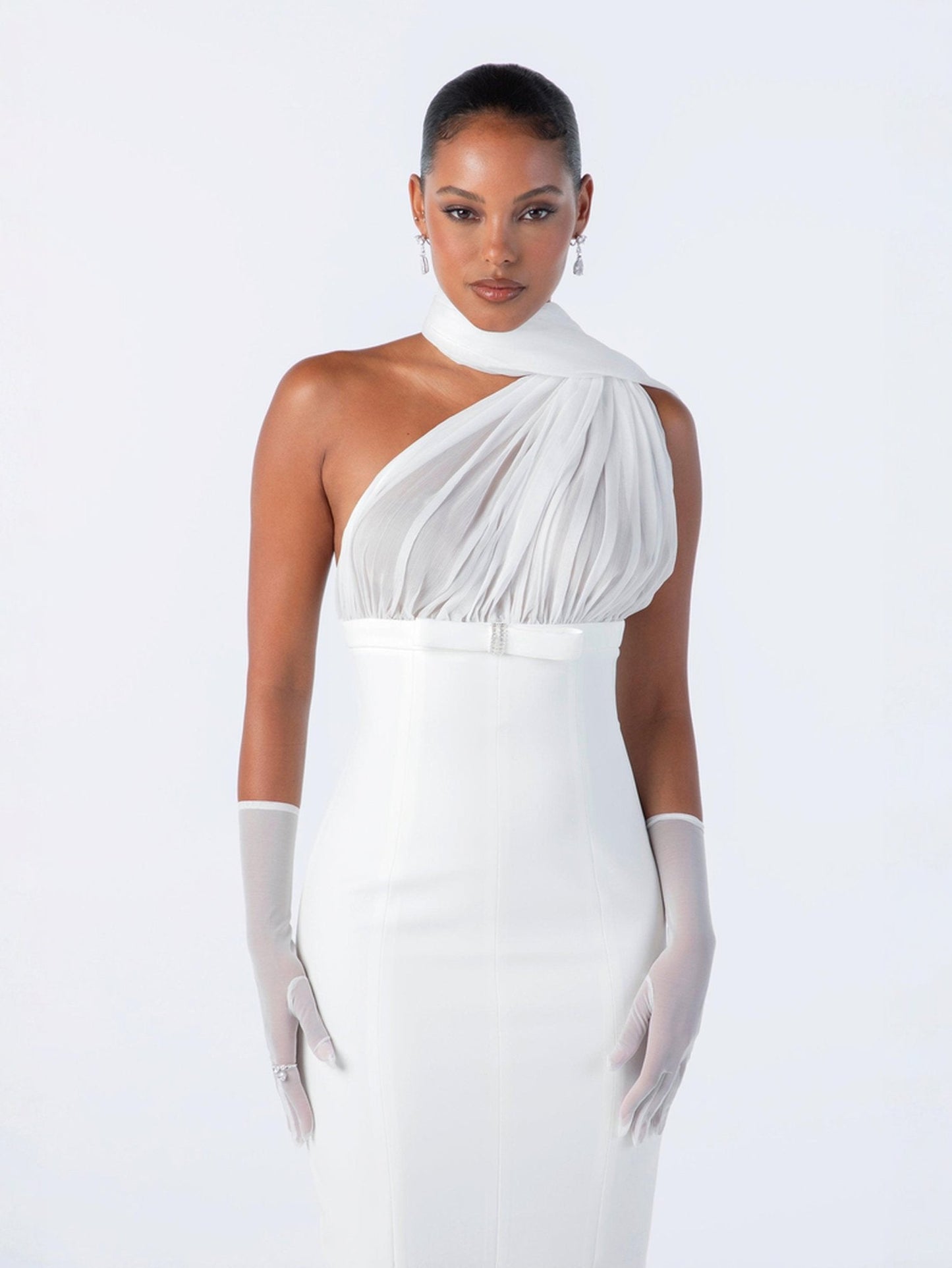 Camella Dress (White) (Final Sale)