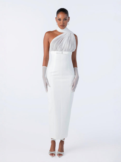 Camella Dress (White) (Final Sale)