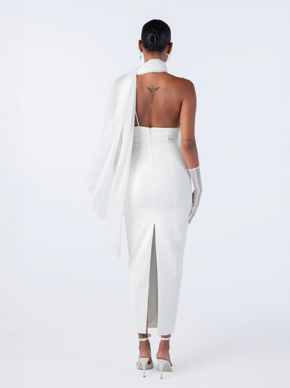 Camella Dress (White) (Final Sale)