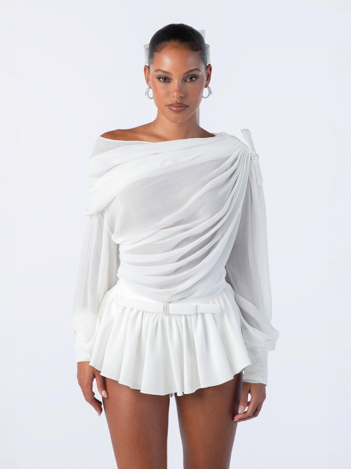 Demi Shorts (White)