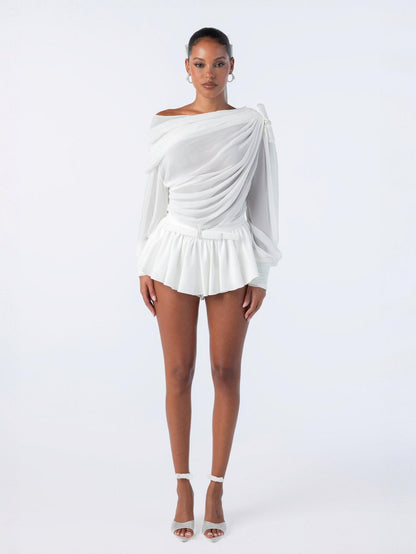 Demi Shorts (White)