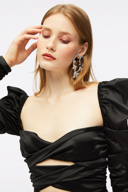 Bonnie Sexy Black Dress (Final Sale)