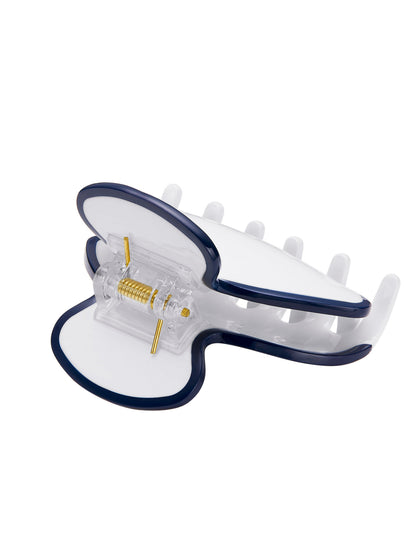 Isabela Crystal Mini White Hair Clip