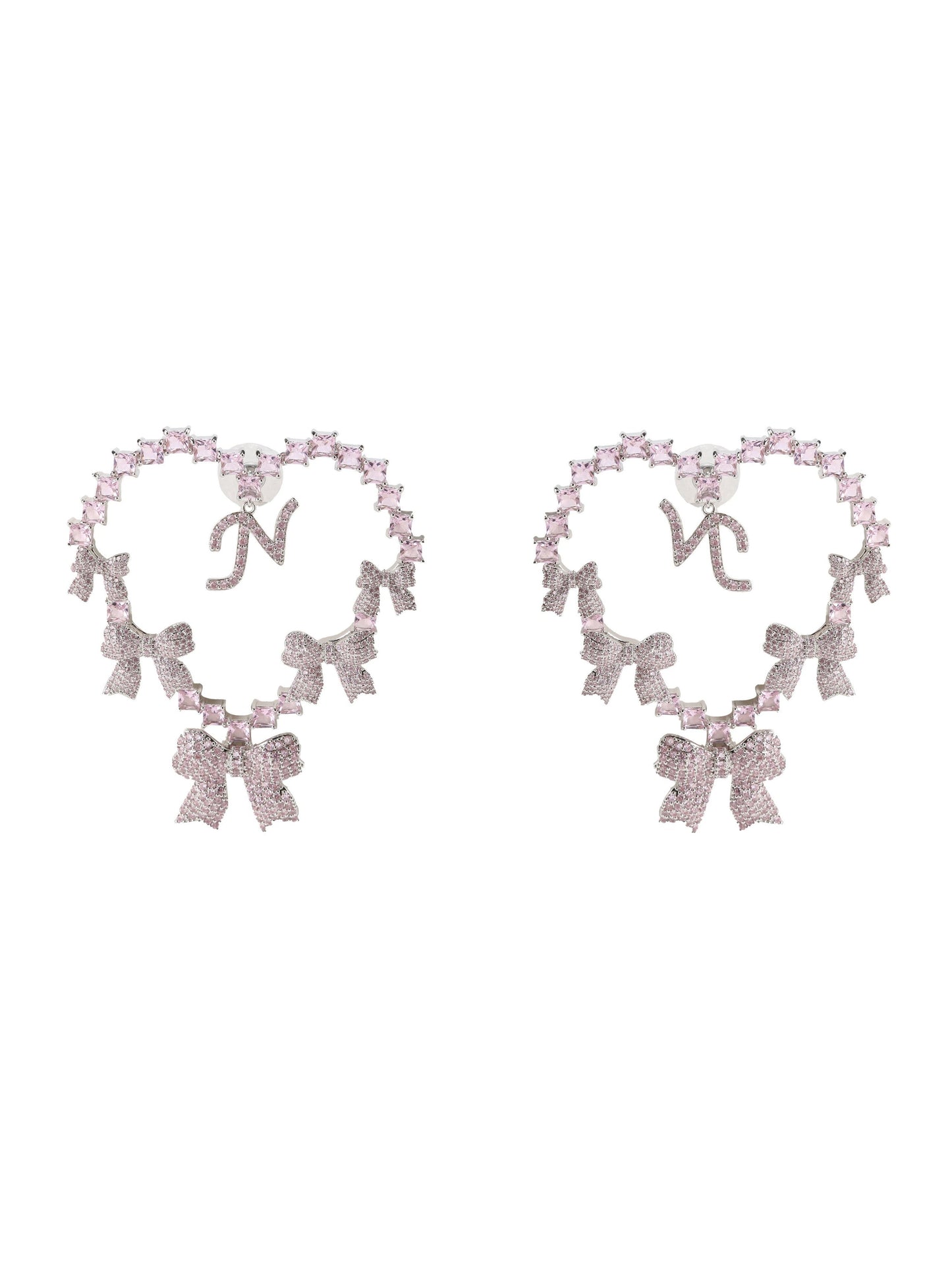 Limited Edition NJ Love Earrings in Pink