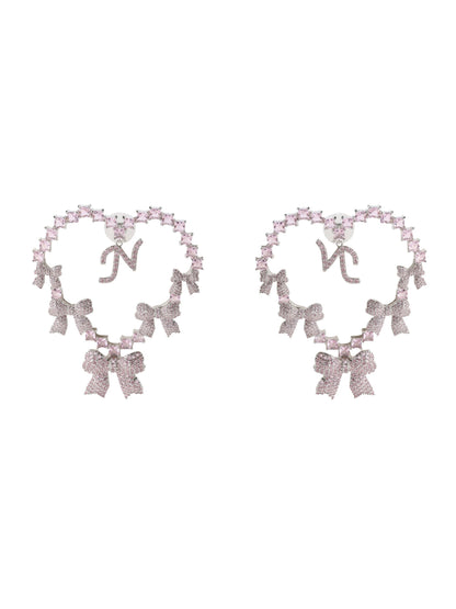 Limited Edition NJ Love Earrings in Pink