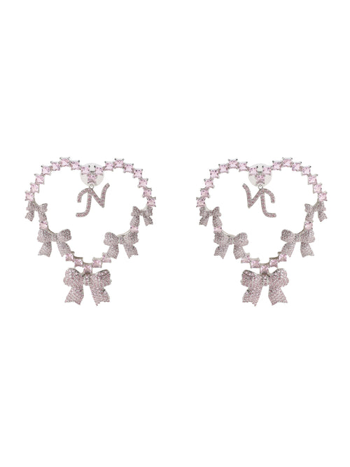 Limited Edition NJ Love Earrings in Pink