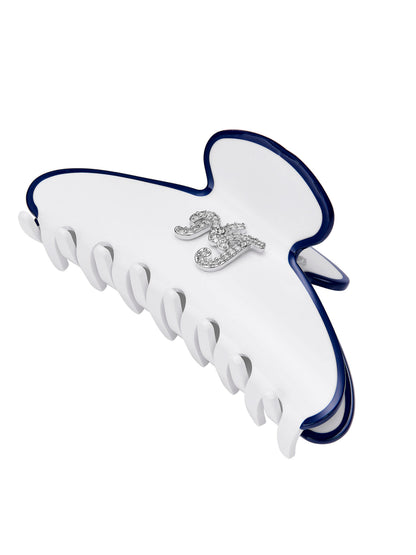 Isabela Crystal White Hair Clip