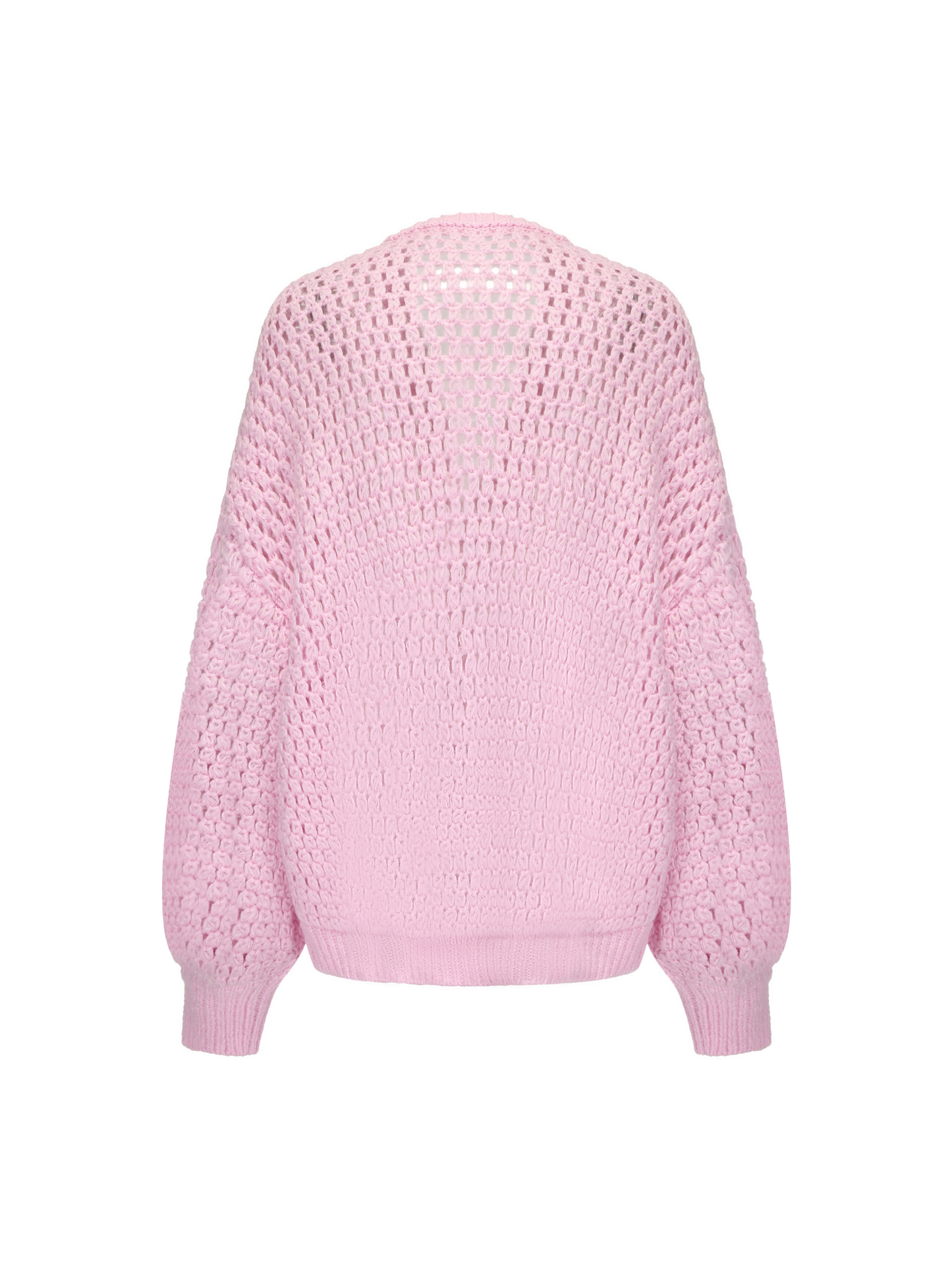 Alexis Cardigan + Scarf Set (Pink) (Final Sale)