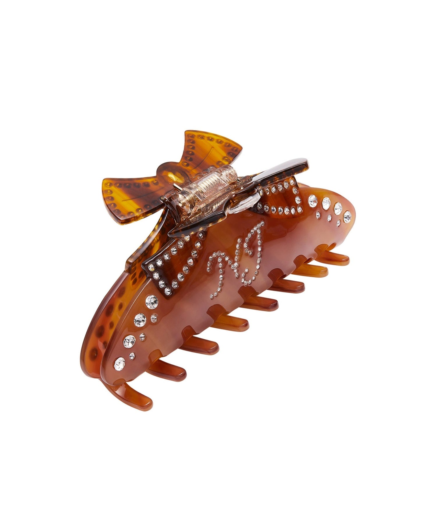 Edith Hair Clip (Brown)