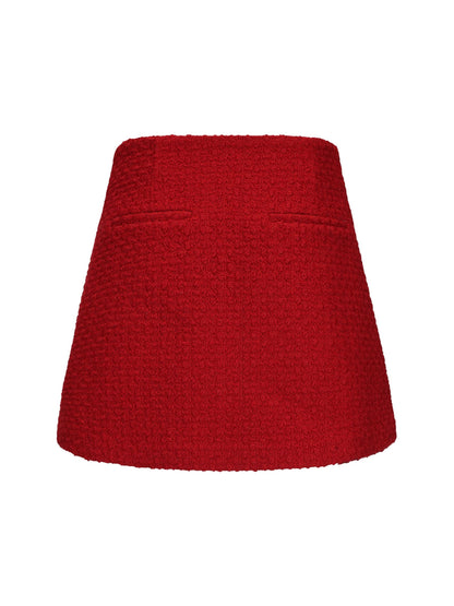 Marlee Skirt (Red) (Final Sale)