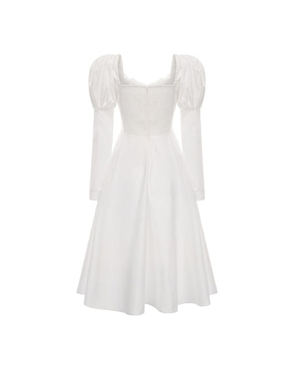 Livia Dress (White) (Final Sale)
