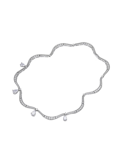 Daniela Crystal Drop Necklace