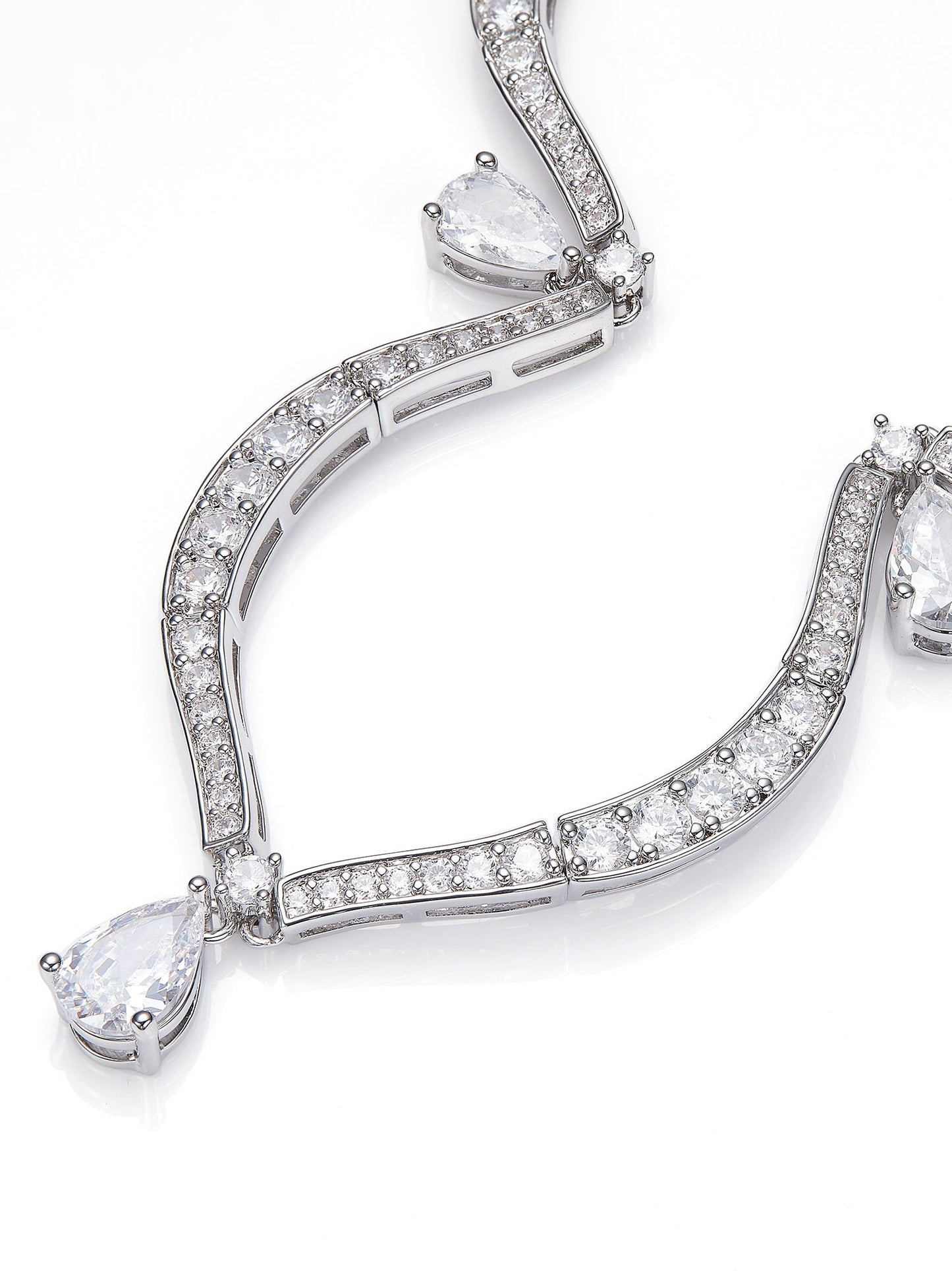 Daniela Crystal Drop Necklace