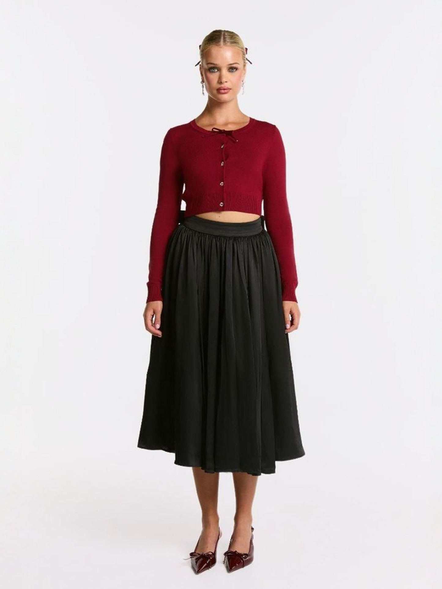 Audrina Cardigan (Red)
