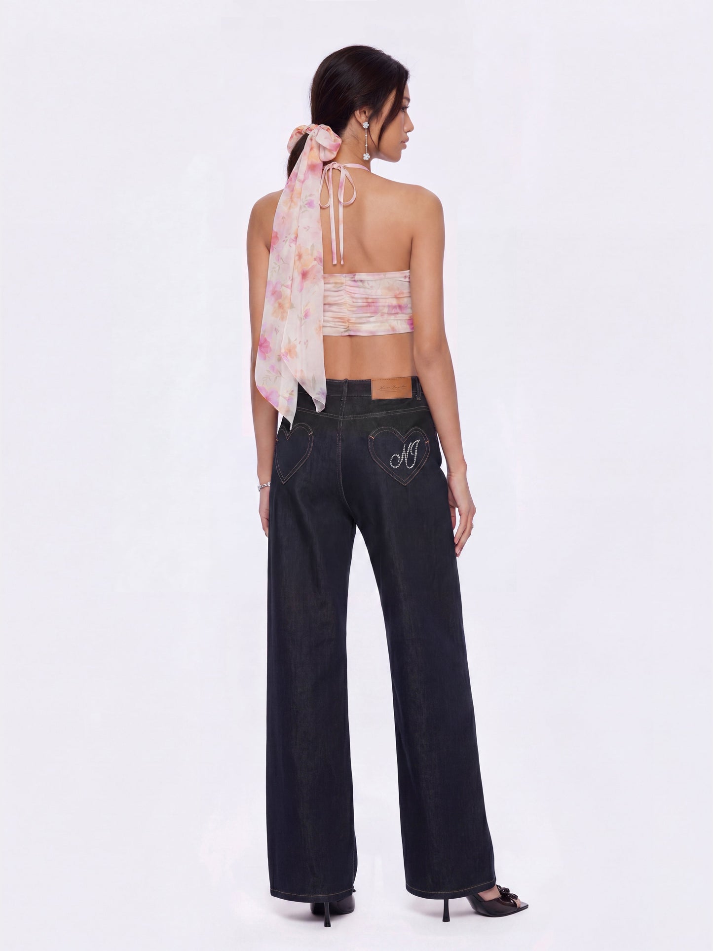 Marisol Halter Print Top