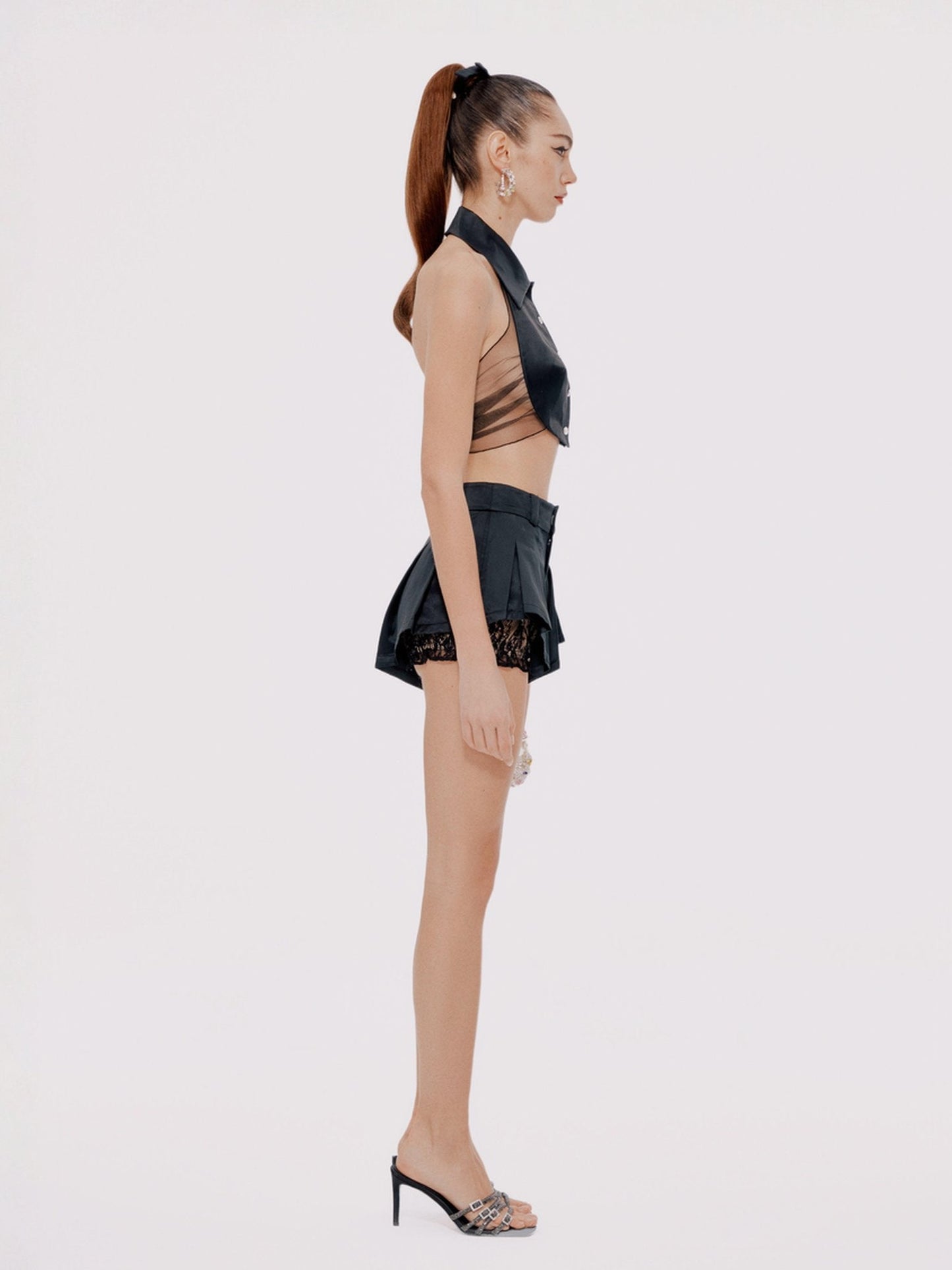 Black Milan Shorts