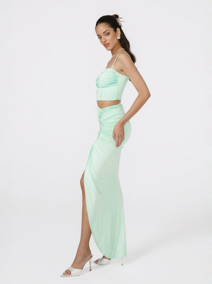 Millie Skirt (Green) (Final Sale)
