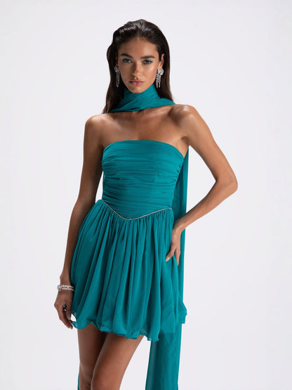 Chloe Dress (Blue) (Final Sale)