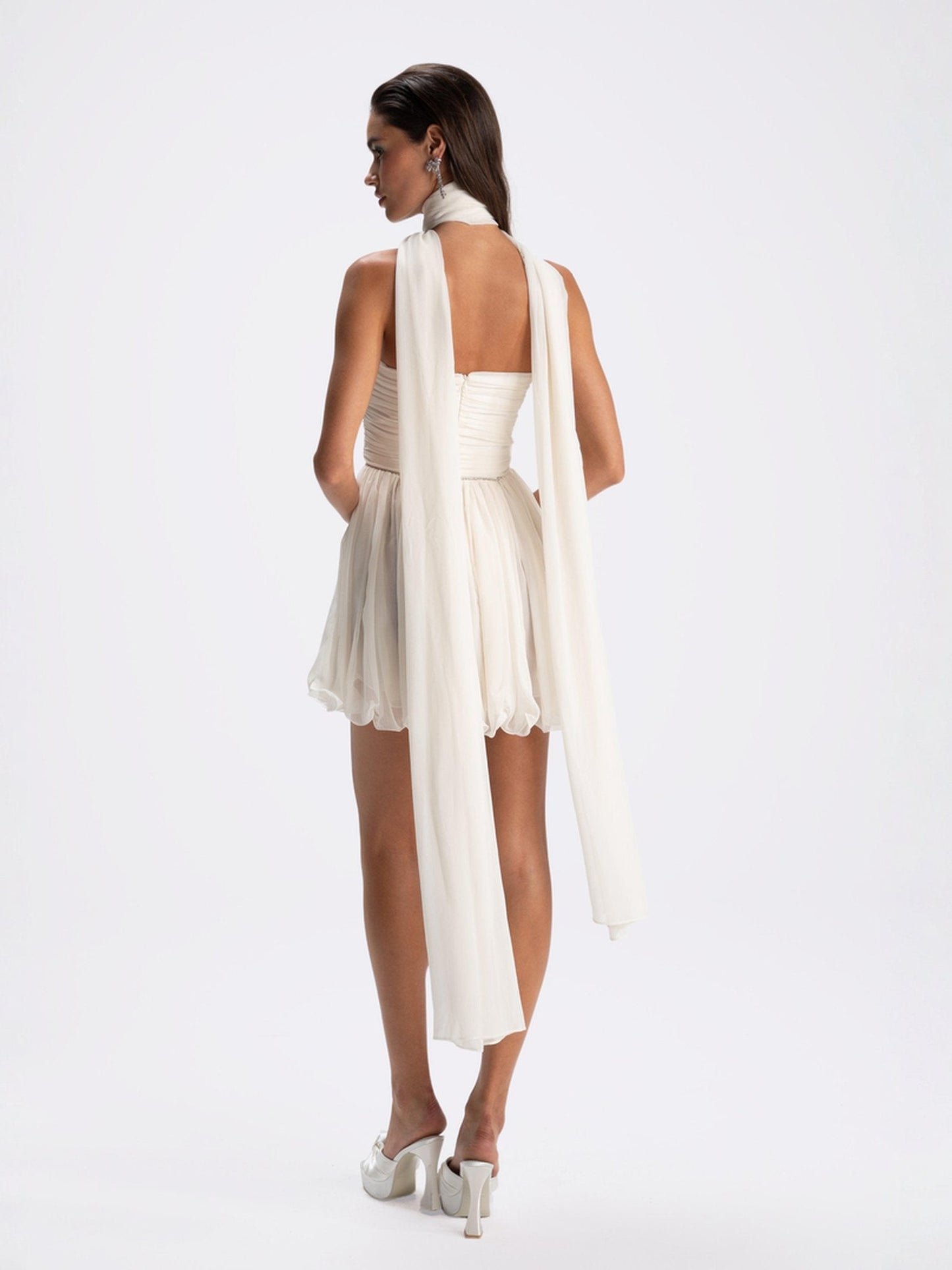 Chloe Dress (White) (Final Sale)