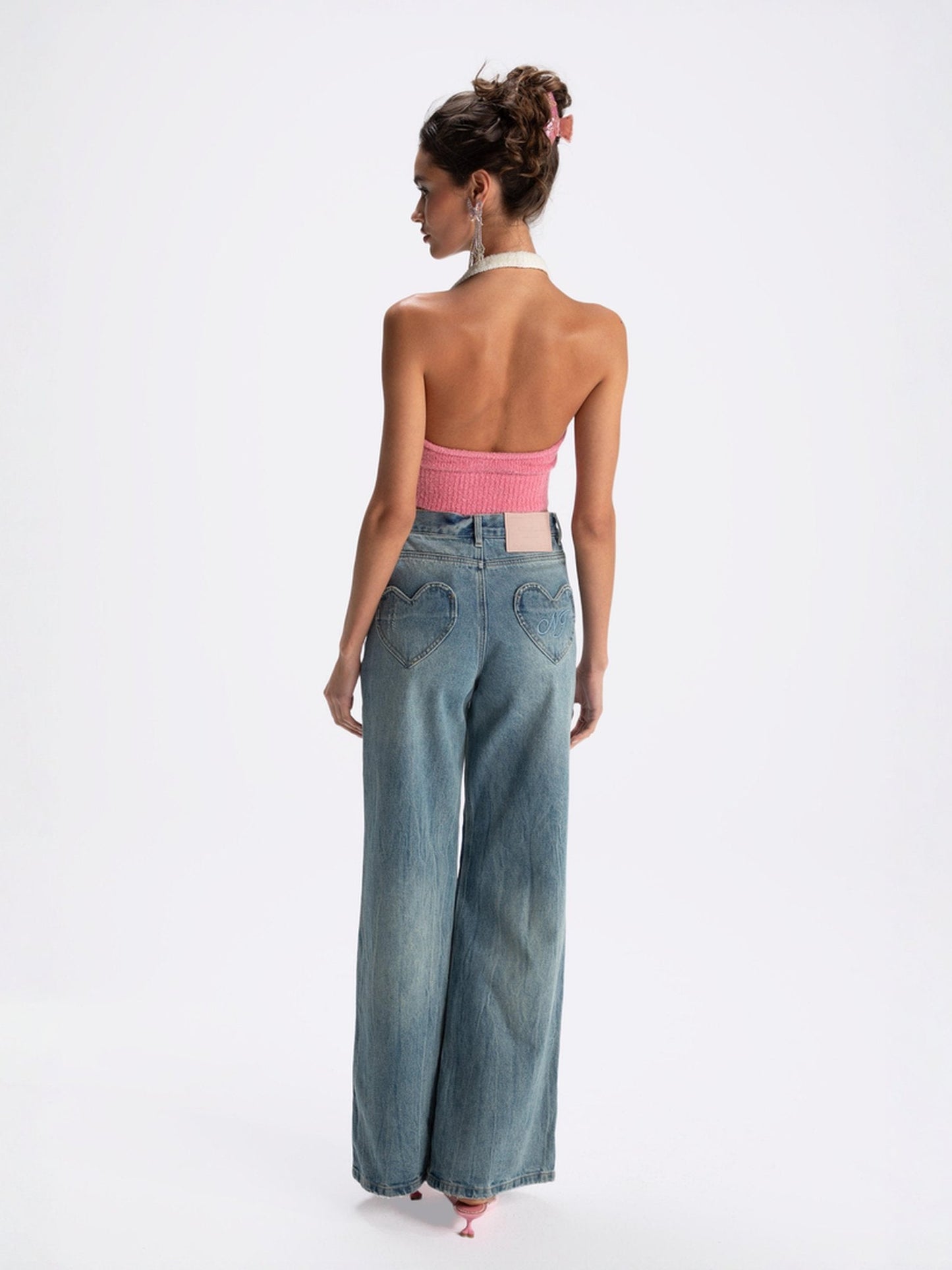 Jamie Heart Wide-Leg Jeans (Final Sale)