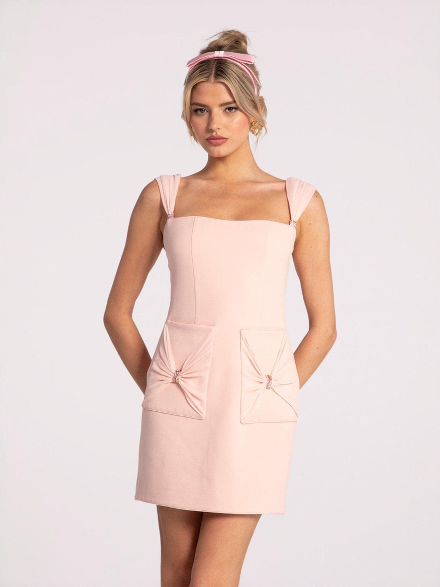 Dionne Dress (Pink) (Final Sale)
