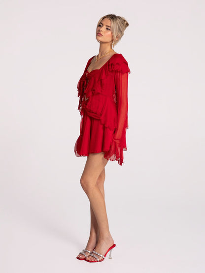 Annika Cardigan (Red)