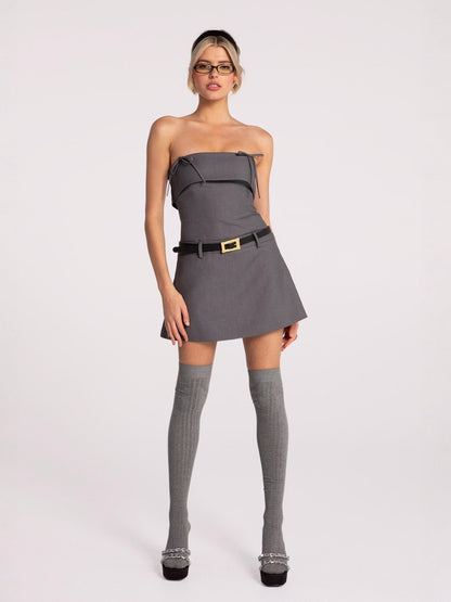 Ashley Dress (Grey) (Final Sale)