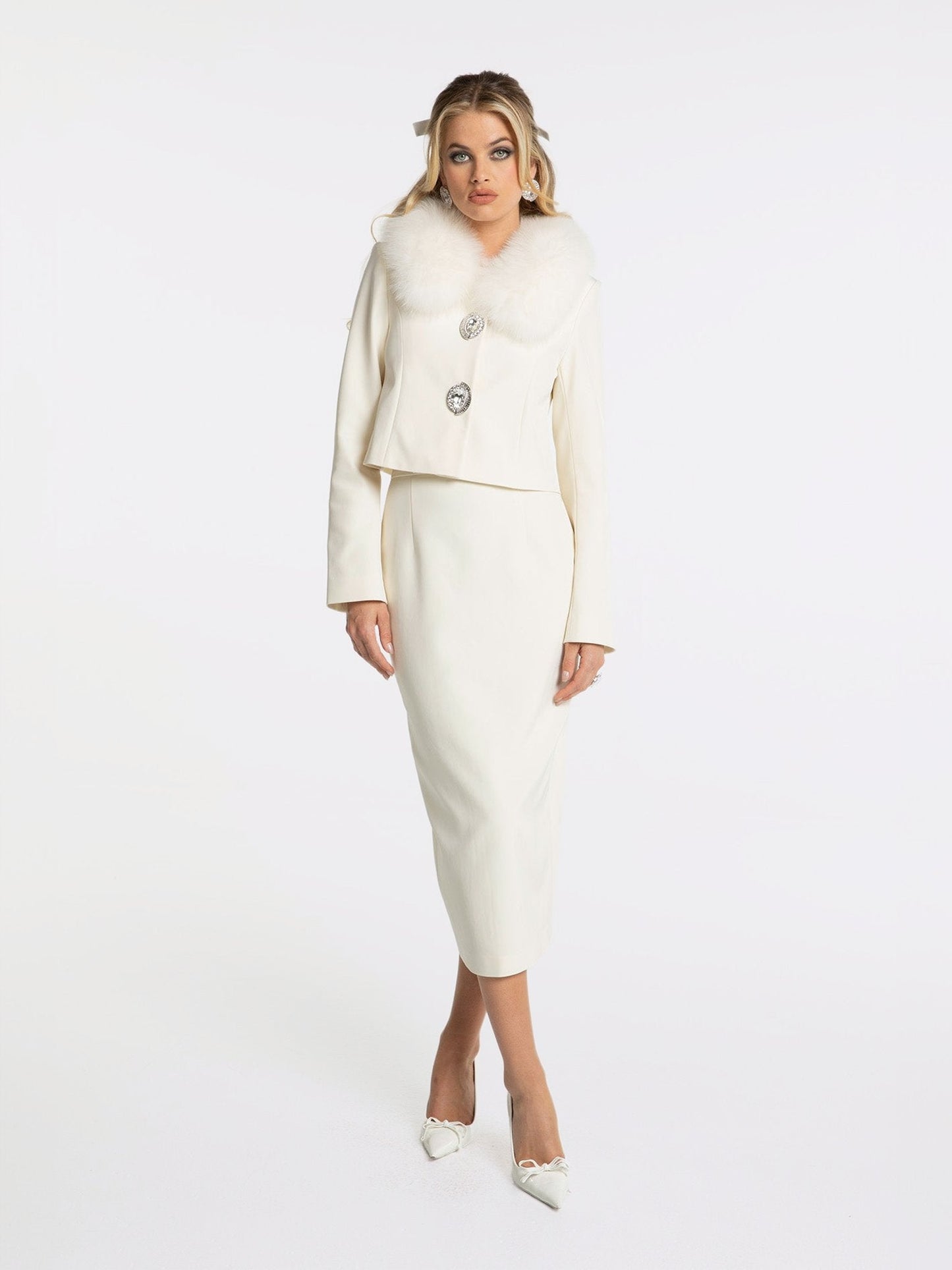 Claira Coat (Off white)