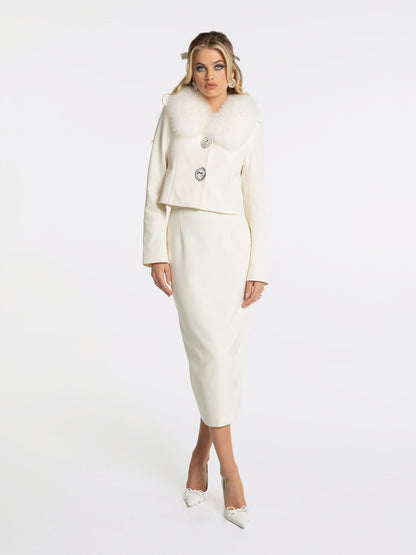Claira Skirt (Off white)