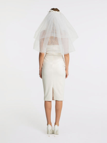 Elsa Lace Dress (White) (Final Sale)