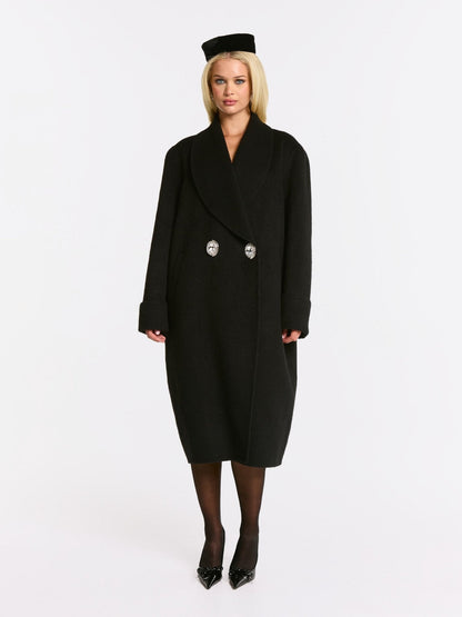 Audrina Coat (Black) (Final Sale)