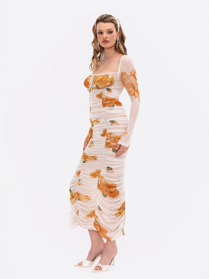 Florentina Dress (Floral) (Final Sale)