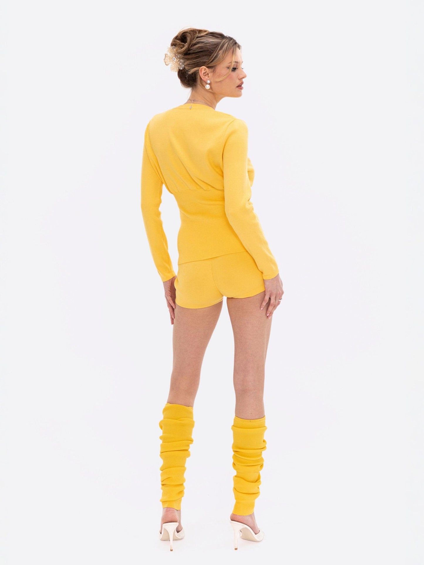 Naomi Knit Set (Yellow) (Final Sale)