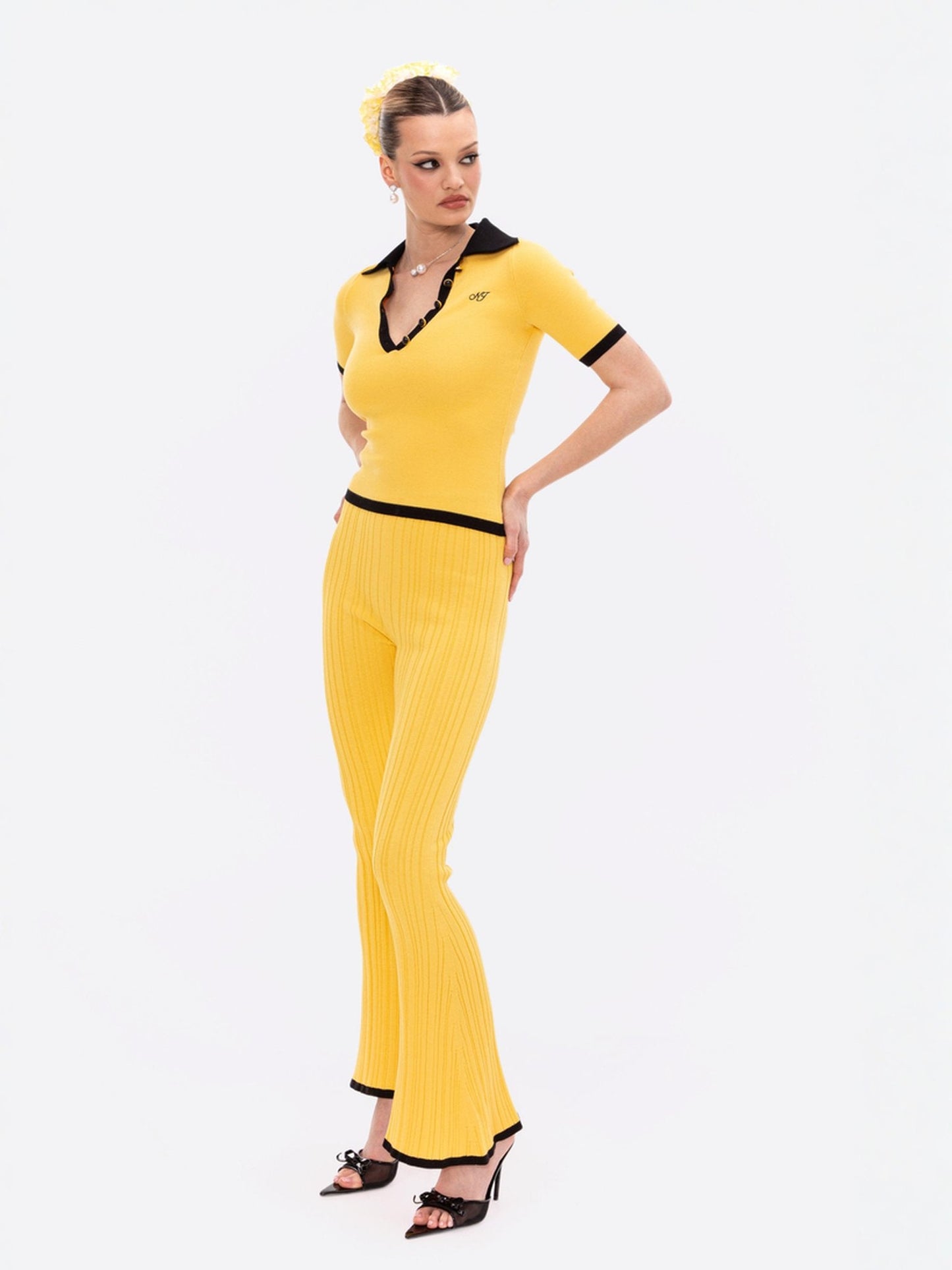 Eliza Pants (Yellow) (Final Sale)