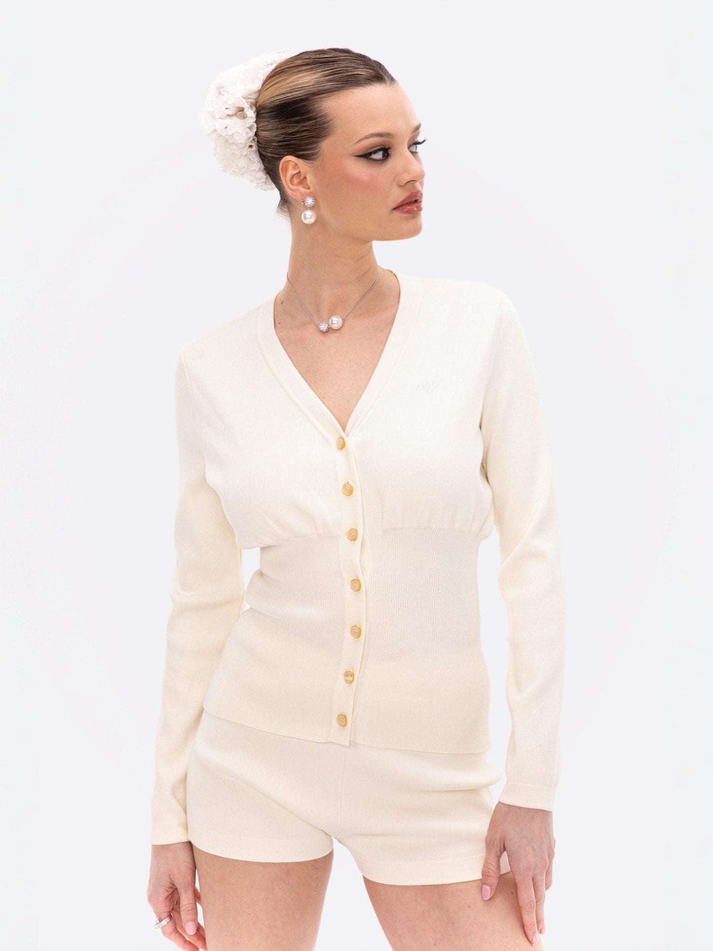 Naomi Knit Set (White) (Final Sale)