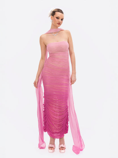Juliet Dress (Pink) (Final Sale)