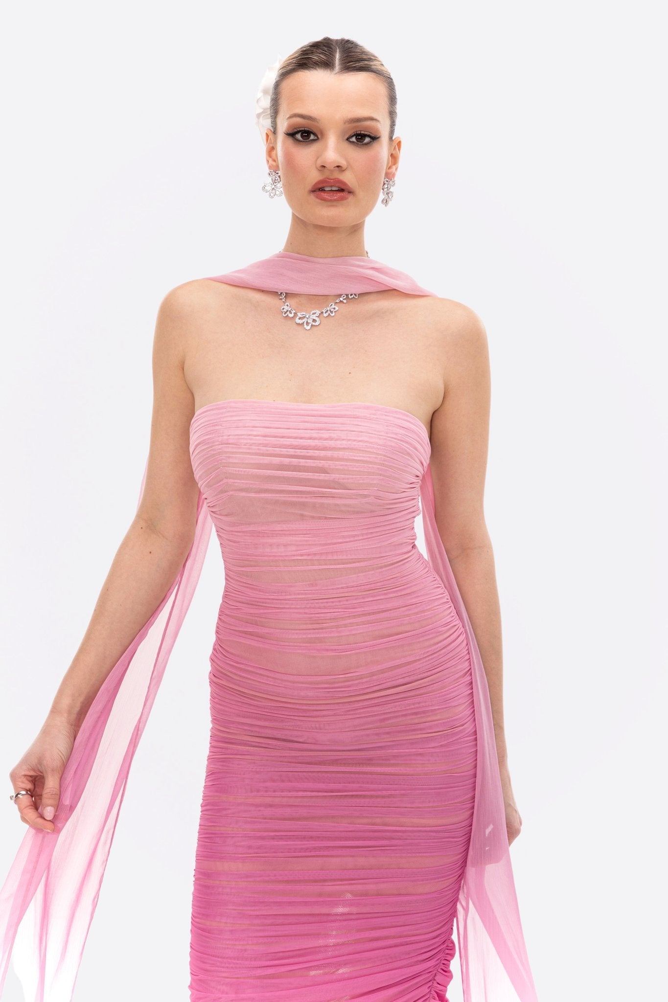 Juliet Dress (Pink) (Final Sale)