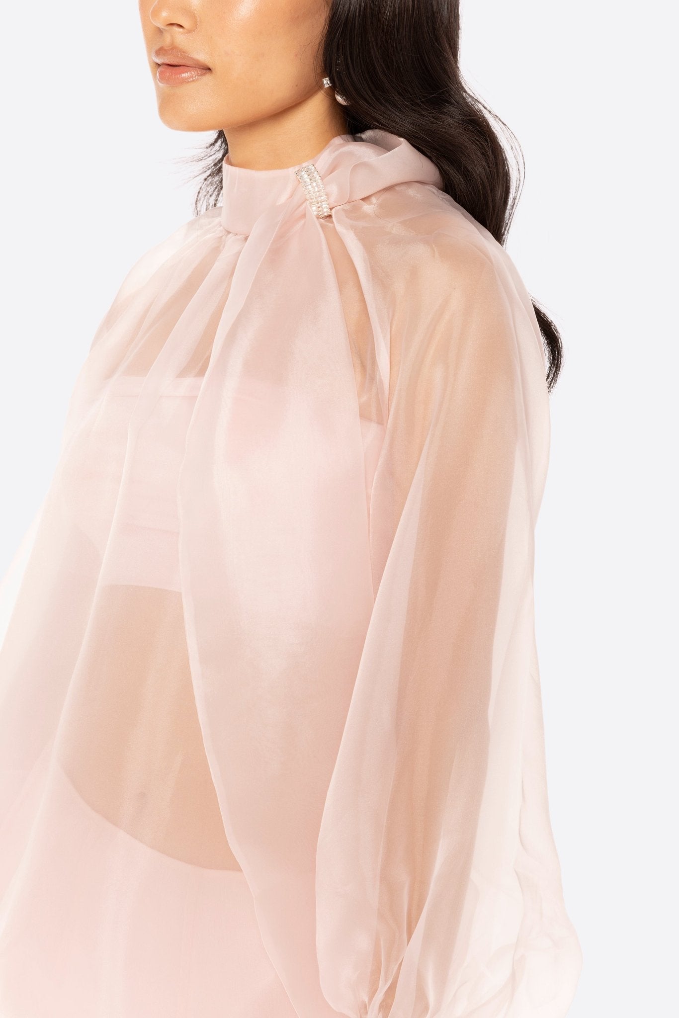 Evie Diamond Top (Pink) (Final Sale)