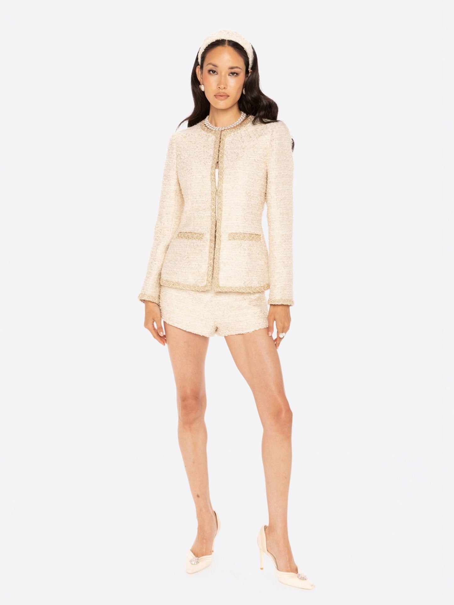 Evelyn Tweed Shorts
