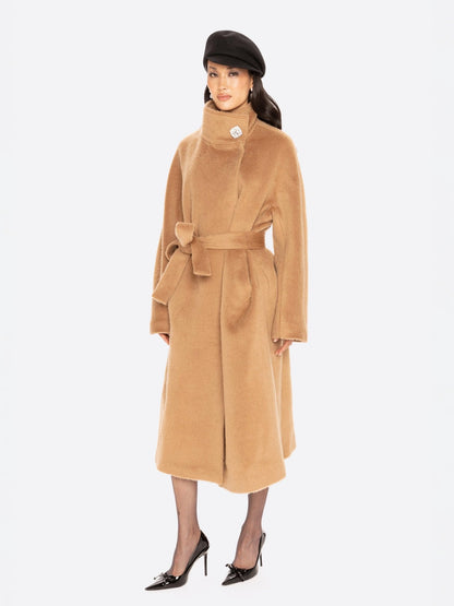 Audrey Long Coat (Camel)