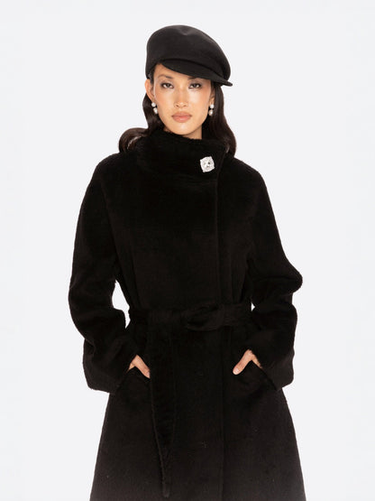 Audrey Long Coat (Black)