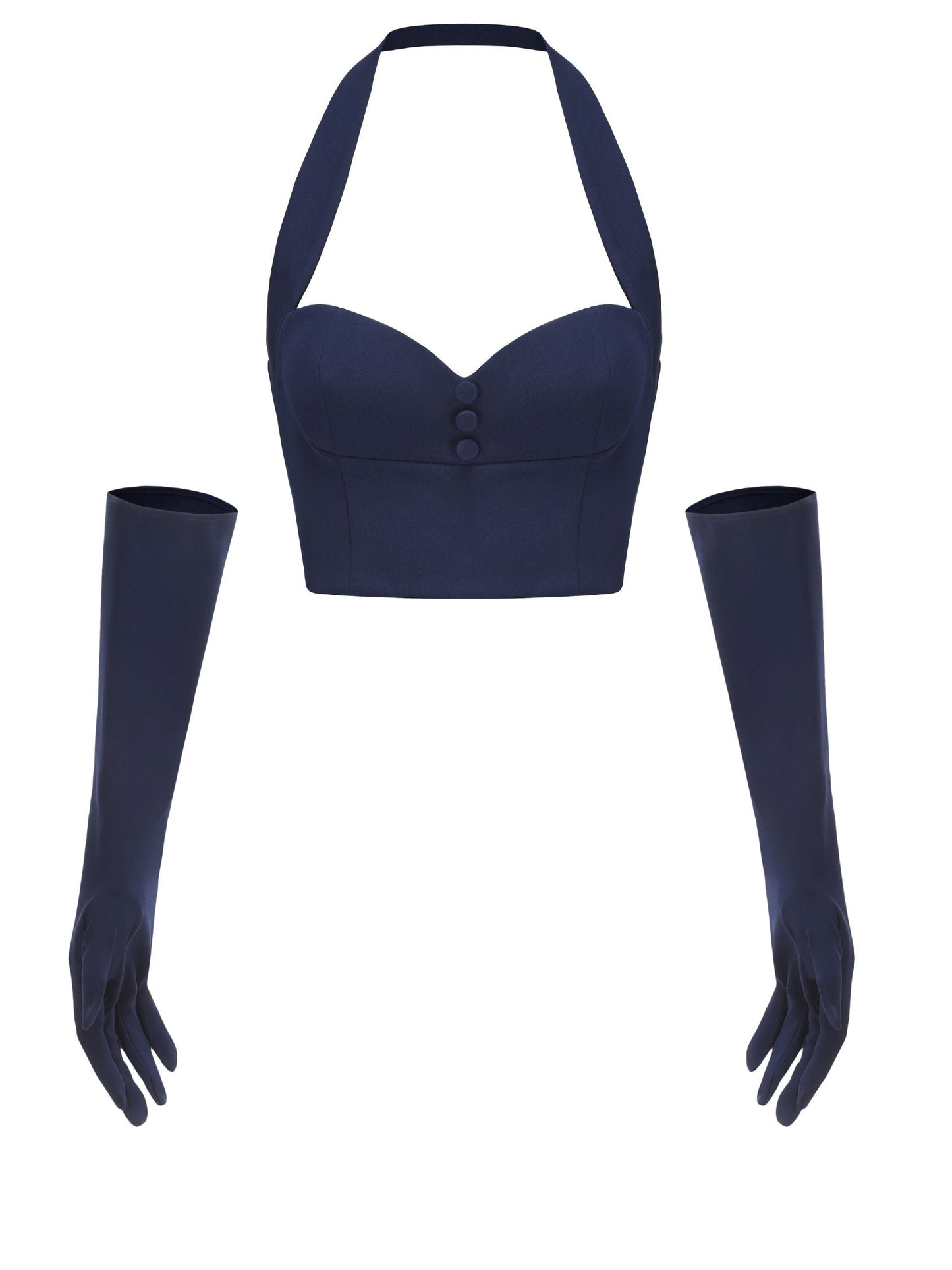 Anastasia Top (Blue) (Final Sale)